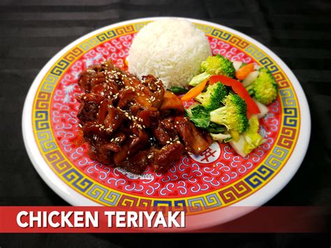 Chicken Teriyaki Wok N Roll Restaurant