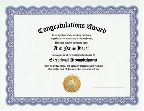 Certificate Congratulations Certificate Border