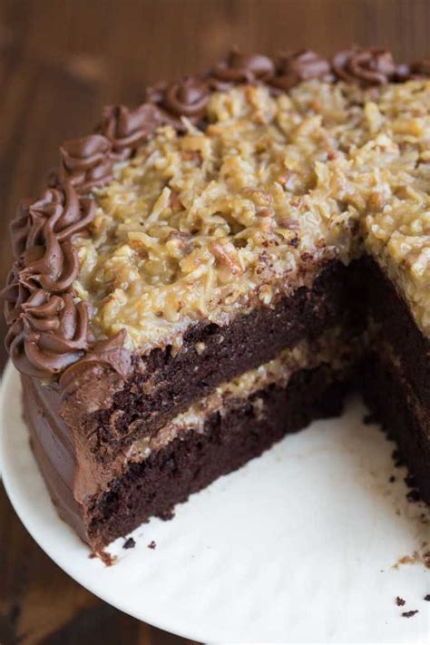 This is not your typical layer cake that is covered entirely in frosting. German Chocolate Cake | Recipe | Homemade german chocolate ...