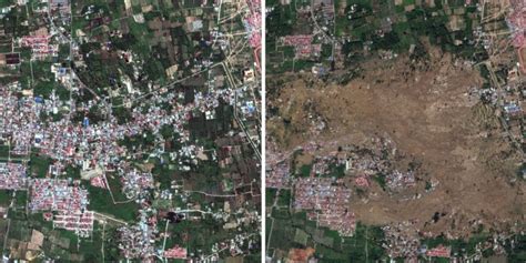 Satellite Imagery Helps Indonesian Earthquake Victims