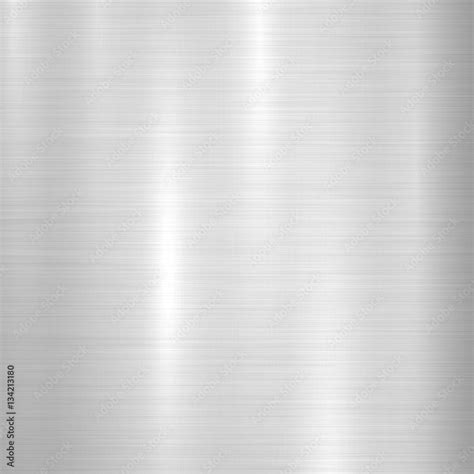 Metal Abstract Technology Background With Polished Brushed Texture
