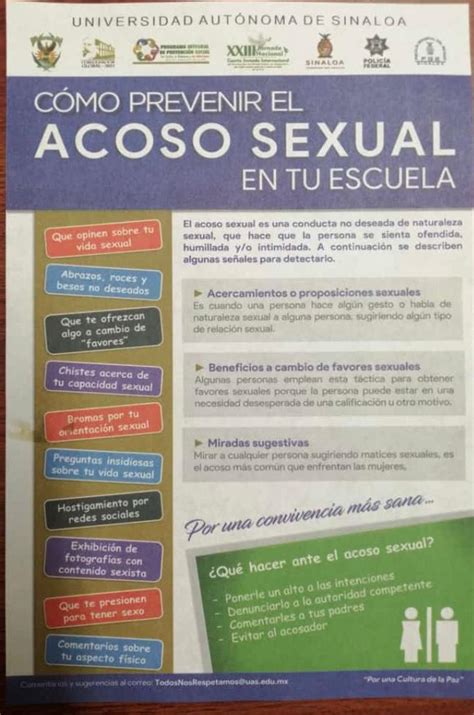 Cómo Prevenir El Acoso Sexual En Tu Escuela Facultad De Ciencias Económicas Y Sociales