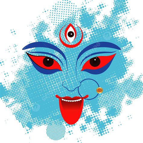 Felice Diwali Festival Indiano Shyama Kali Bangla Hindi Maa Clipart