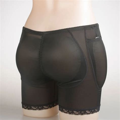 Women Or Crossdresser Silicone Padded Buttocks Panties Butt Lifter Hip Push Up Fake Hip Enhancer