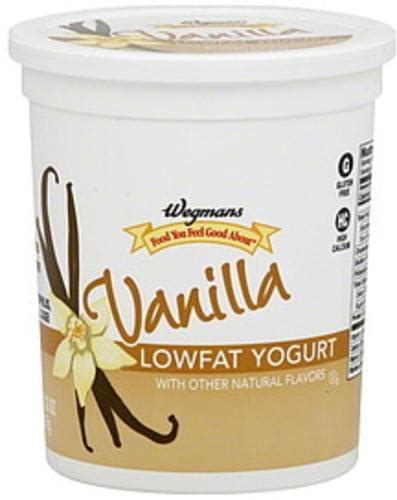 Wegmans Lowfat Vanilla Yogurt 32 Oz Nutrition Information Innit