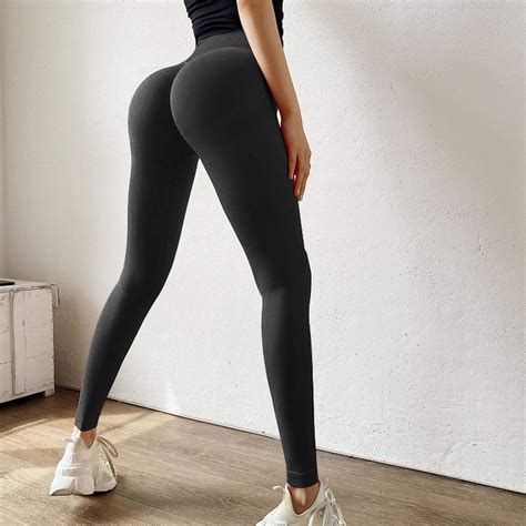 Leggings Nahtlose Leggings Bung Frauen Fitness Gym Push Up Taille