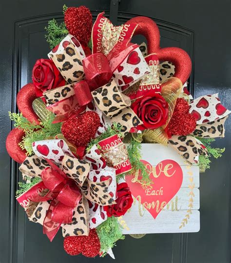 Diy Funky Valentines Day Wreath Tutorial Grace Monroe Home