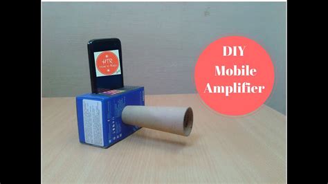 Make A Cheap Diy Smartphone Amplifierspeaker To Boost The Volume Youtube