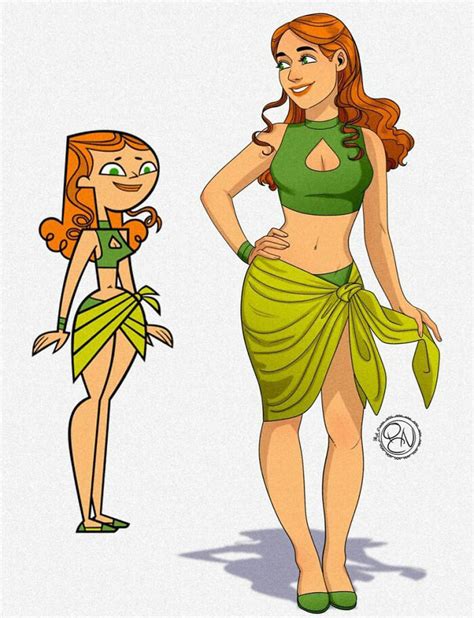 Artist Redraws Total Drama Island Characters In A More Realistic Way Daily News
