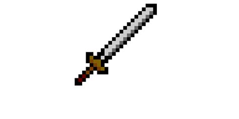 Espada Fire Sword Pixel Art Hd Png Download Kindpng