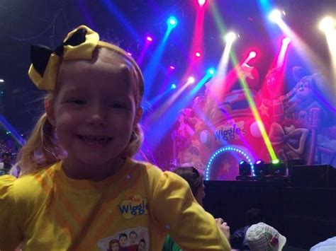 This Mini Emma Looks Very Excited To Be At The Wiggles Show