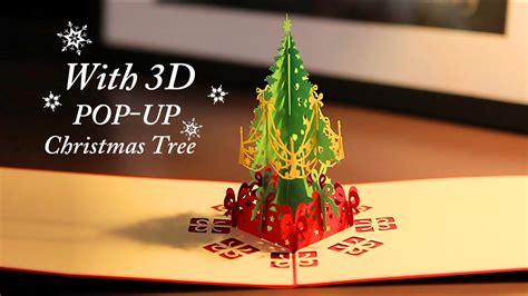 Check spelling or type a new query. Christmas Greeting Card with 3D Pop-up Christmas Tree - YouTube