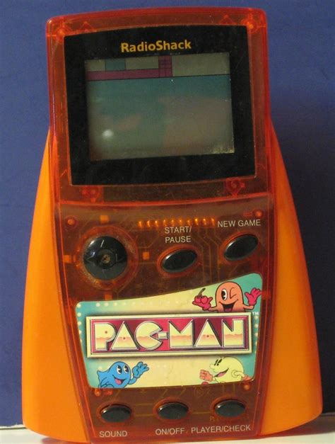Radio Shack Pac Man Retro Handheld Electronic Game