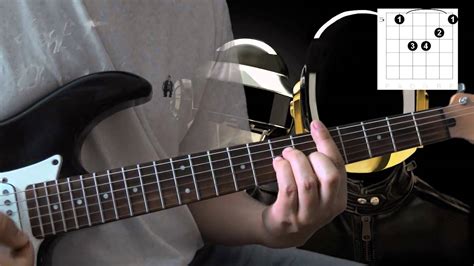 Daft Punk Fragments Of Time Guitar Chords Tutorial Youtube