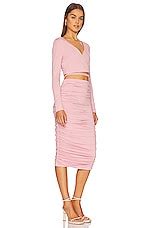 ALL THE WAYS Valerie Midi Skirt Set In Nude Pink REVOLVE