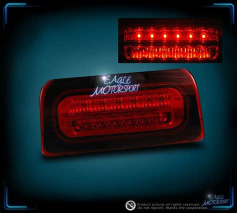 Purchase 1994 2004 Chevy S10 Gmc Sonoma Led Red Housing 3rd Brake