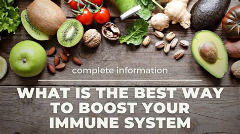 What Is The Best Way To Boost Your Immune System Health Guide 2021 22