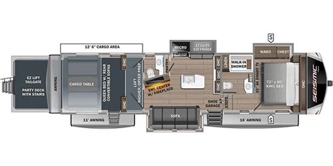 2023 Jayco Seismic Luxury Series 3512 Toy Hauler Specs And Features