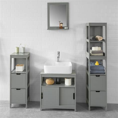 Discover cabinet door organizers on amazon.com at a great price. SoBuy®Under Sink Bathroom Storage Cabinet with Double ...