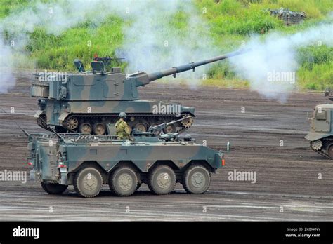 Jgsdf The Type 99 155 Mm Self Propelled Howitzer Type 96 Armored