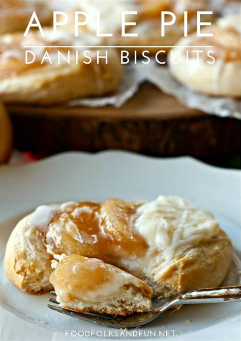 Make this easy cinnamon mug dessert for a treat that's quick, easy, and tasty! Apple Pie Danish Biscuits • Food, Folks and Fun