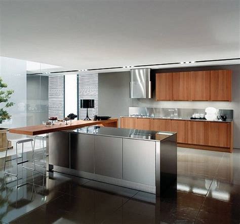 Even when opened, the door of the kitchen cabinet will not disturb the way of people. Modern Minimalist Kitchens That Will Blow Your Mind