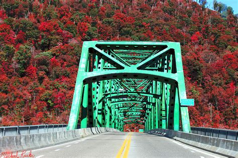 Autumn Bridge 1 Photograph By Michael Rucker Fine Art America