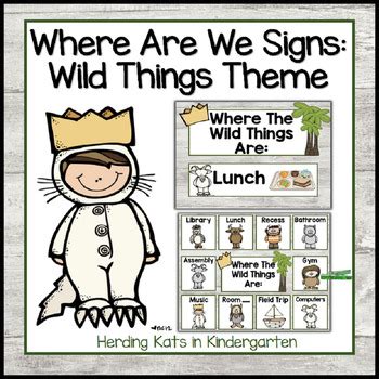Bailey starts up a surgical competition, lexie begins to steal things, mark tries to break derek and rose up. Where The Wild Things Are Door Signs by Herding Kats in ...