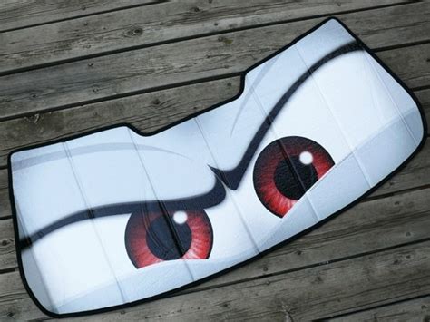 Mini Cooper Eyes Sunshade Eyeshades Custom By Artisticreflection