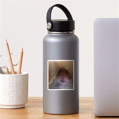 Hamster Selfie Sticker For Sale By Caprifun Redbubble