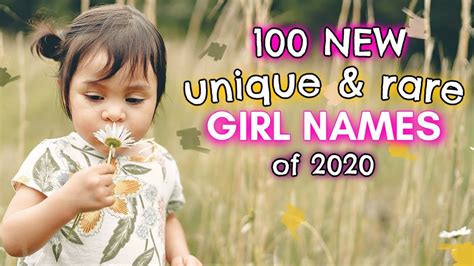 100 New And Rare Baby Girl Names 2020 Cute Unique Girl Baby Names I