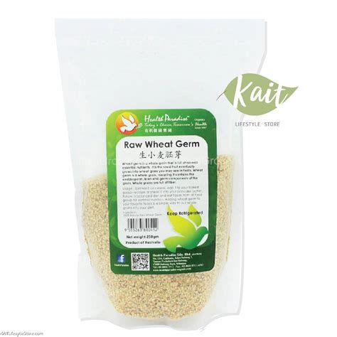 Health Paradise Natural Raw Wheat Germ 250gm