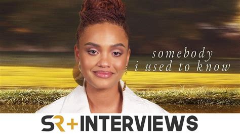 Kiersey Clemons Interview Somebody I Used To Know Youtube