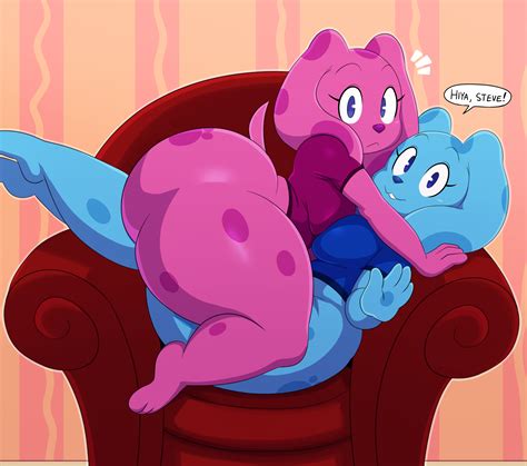 Rule Girls Anthro Ass Blue S Clues Blue Blue S Clues Blue Eyes Bottomless Breasts Canine