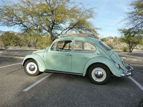 Volkwagen Beetle Restored Bahama Blue Classic Volkswagen Beetle