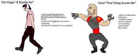 We did not find results for: S is For VS. That thing scares me | Virgin vs. Chad | Know ...