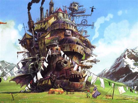 Voices are clean and clear. Howl's Moving Castle | Howls moving castle, Howl's moving ...