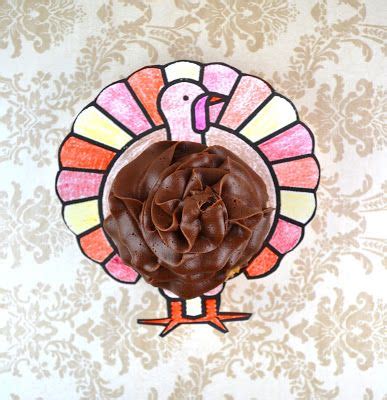 Sweetology: Color Your Own Thanksgiving Cupcake Collars!! | Thanksgiving cupcakes, Thanksgiving ...