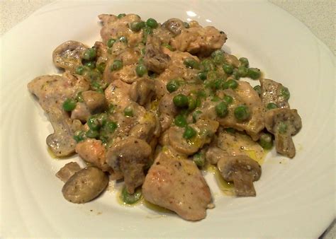 PETTO DI POLLO CON PISELLI E FUNGHI | Il Ricettario di jo ...