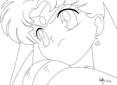 Sailor Moon Lineart By Lovelyhikaru On Deviantart