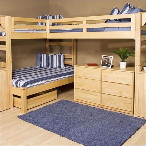 Triple Loft Bunk Bed Ideas On Foter