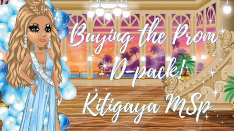 Buying The Prom D Pack ♡ Kitigaya Msp Youtube
