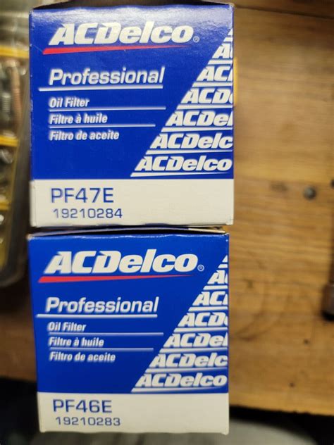 Ac Delco Pf E Cross Reference Oil Filters Oilfilter Crossreference Com