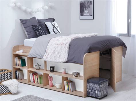 Vous pourrez retrouver sur notre site nombres de rangements à glisser sous le lit mezzanine tels que des. Les plus beaux lits mezzanines pour prendre de la hauteur et gagner de la place - Elle ...