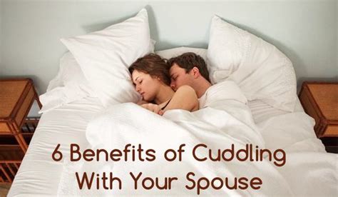 6 Benefits of Cuddling With Your Spouse | Benefits of cuddling, Cuddling, Benefits of sleep