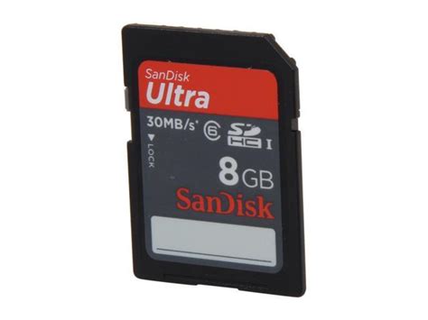 Sandisk Ultra 8gb Secure Digital High Capacity Sdhc Flash Card Model