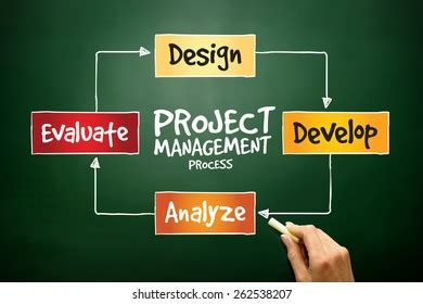 Project Management Process Business Concept On Stock Photo 262538207