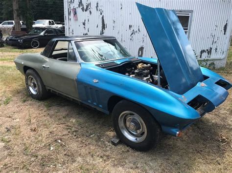 Redone Frame 1965 Chevrolet Corvette Convertible C2 Project Project