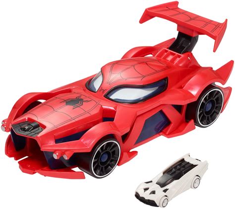 Buy Hot Wheels Marvel Spider Man Web Car Launcher With Movement