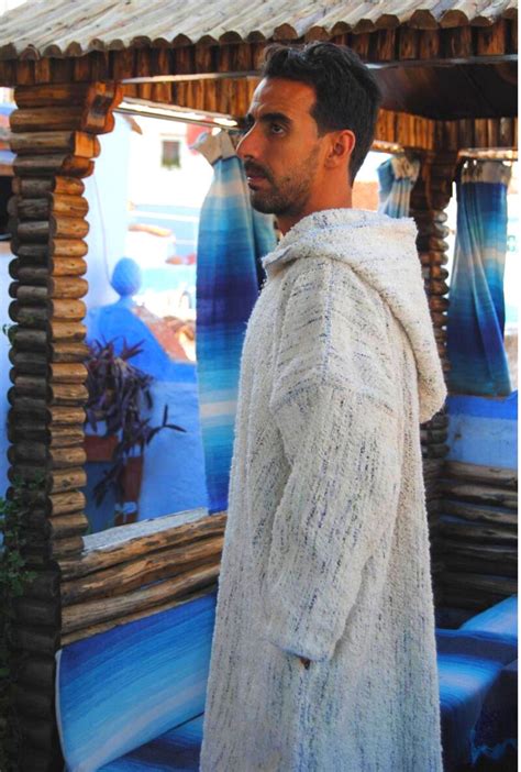 Moroccan coat Djellaba Kaftan for men Traditional moroccan ...